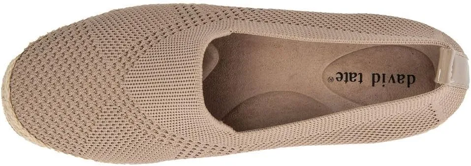 David Tate Womens Bianca Lifestyle Espadrille Slip-On Sneakers