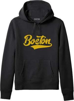 Daxton Adult Unisex Pullover USA Cities State Script Hoodie Fleece Sweatshirt