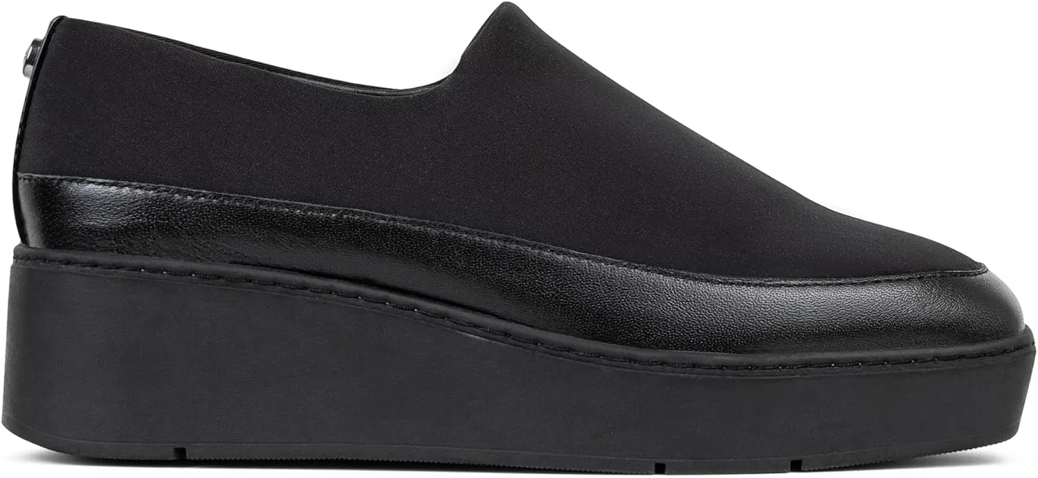 Donald Pliner Women’s Wilson Elastic Loafer, Cushioned Slip-On Loafers, Footwear with Stretch Comfort