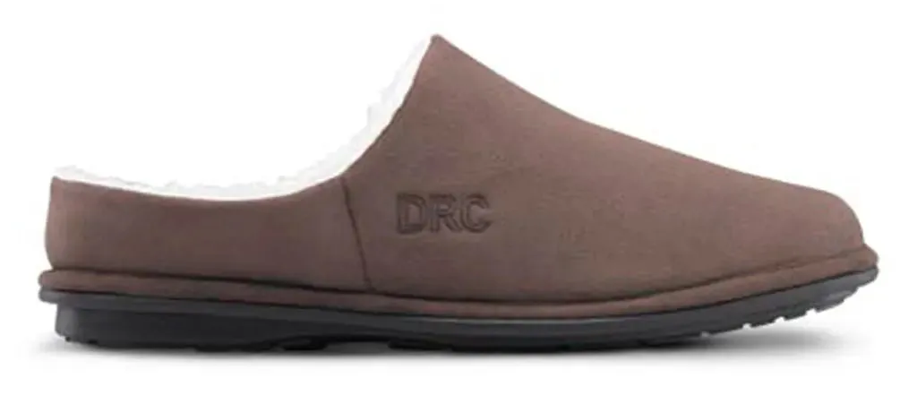 Dr. Comfort Easy Medical Grade Mens Slippers Chocolate