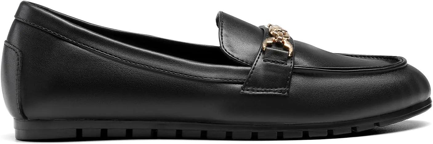 DREAM PAIRS Loafers for Women Casual Comfortable Slip On Flat Shoes Lightweight Leisure Work Shoes Comfort Walking Shoes