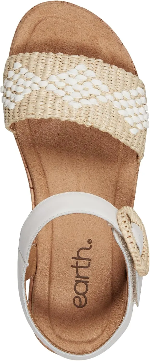 Earth Women's Glam Espadrille Wedge Sandal