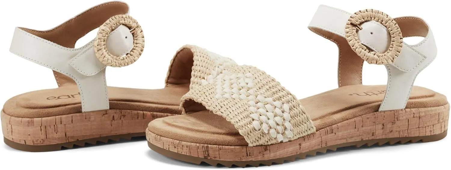 Earth Women's Glam Espadrille Wedge Sandal