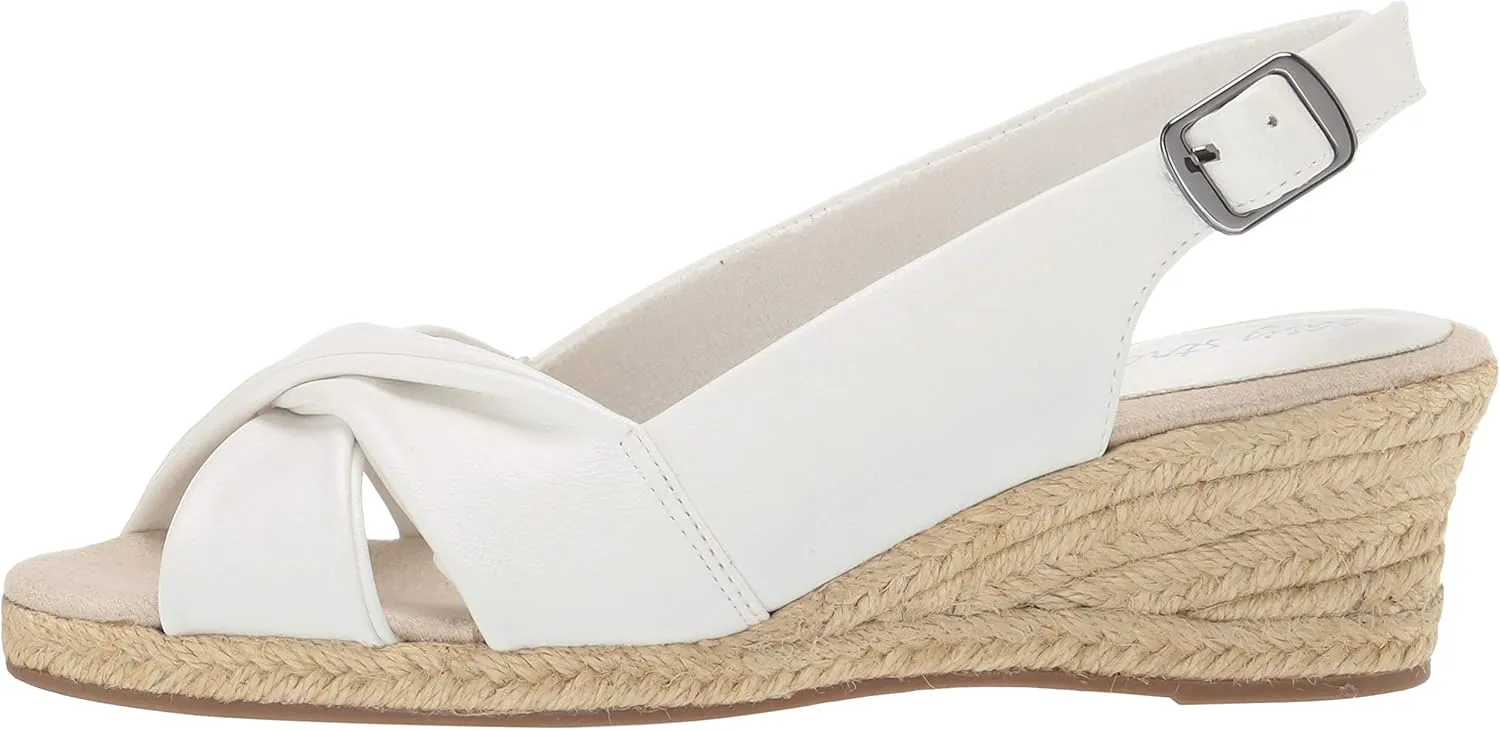 Easy Street Women's Maureen Espadrille Sandals Casual Shoes