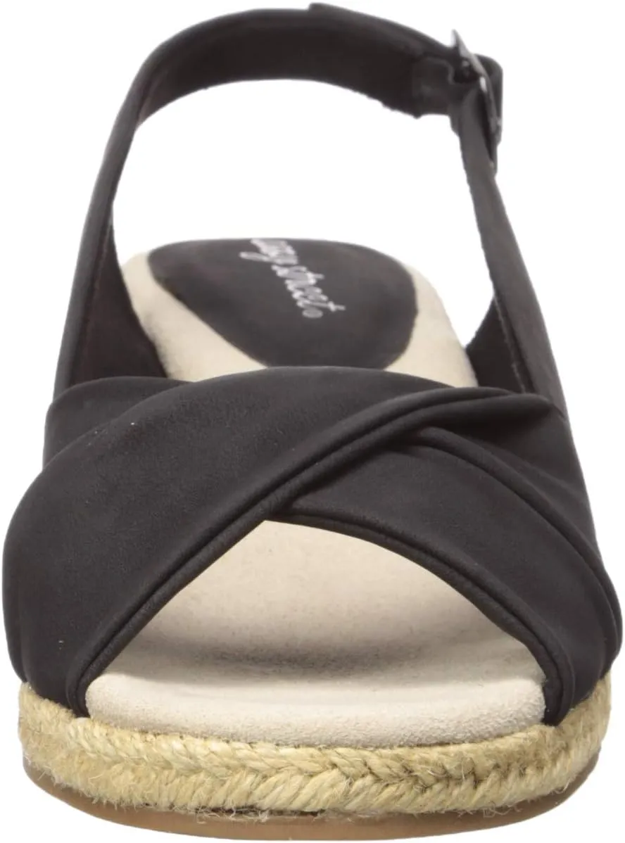 Easy Street Women's Maureen Espadrille Sandals Casual Shoes