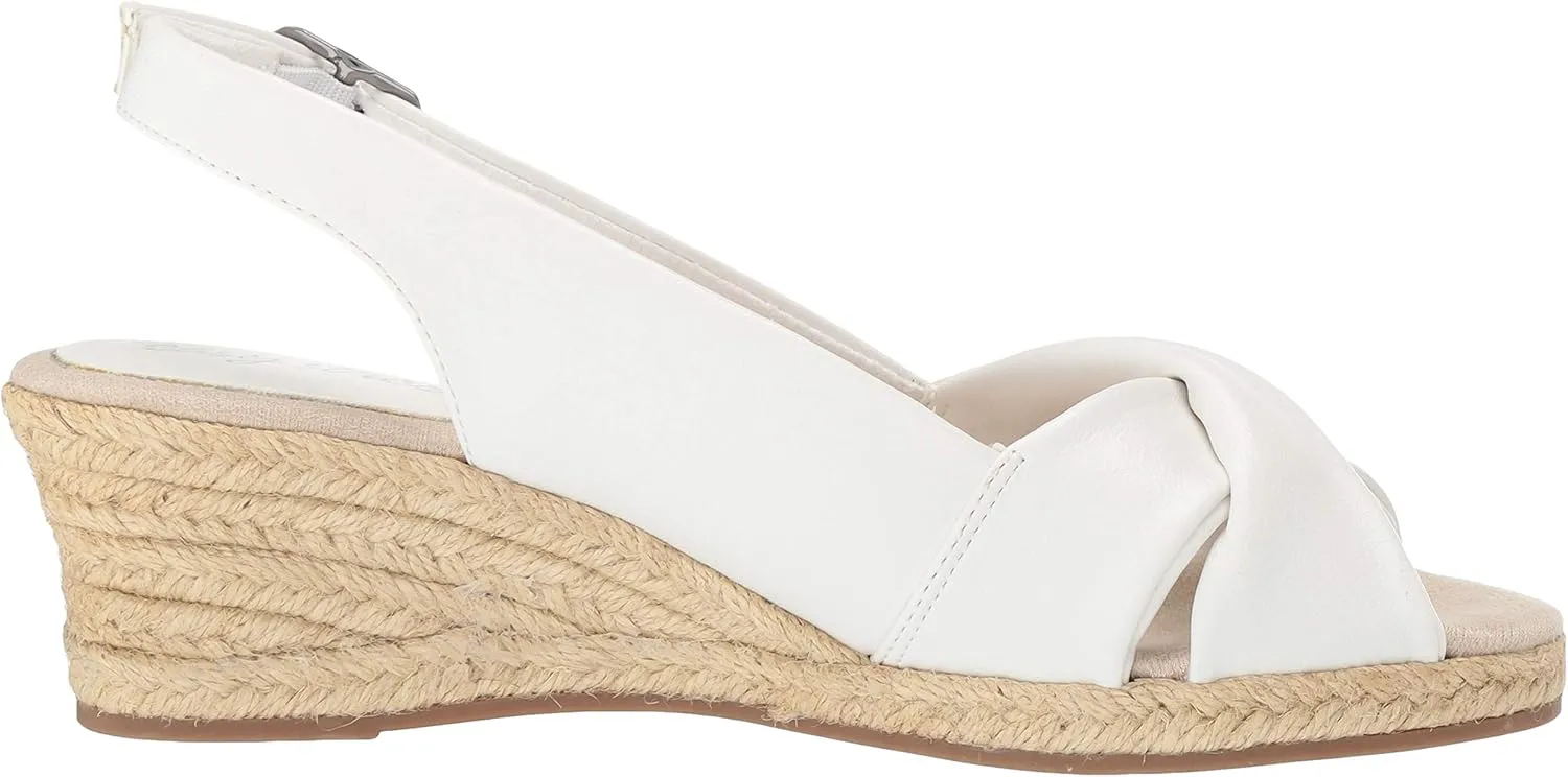 Easy Street Women's Maureen Espadrille Sandals Casual Shoes
