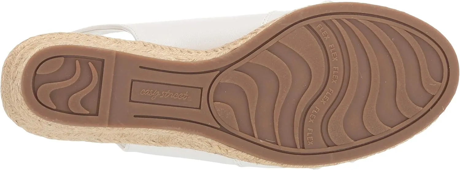 Easy Street Women's Maureen Espadrille Sandals Casual Shoes