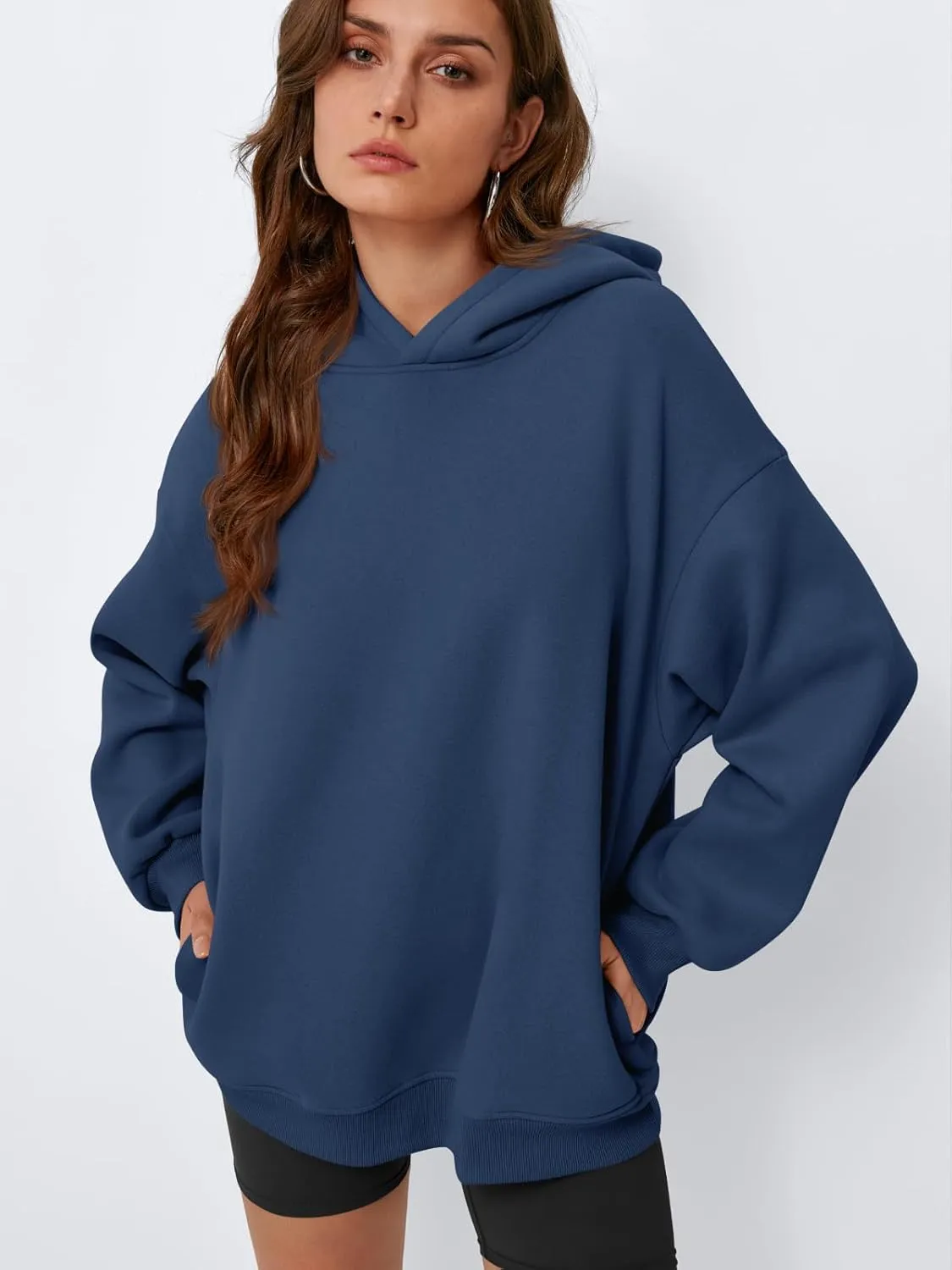 EFAN Womens Oversized Hoodies Sweatshirts Fleece Hooded Pullover Tops Sweaters Casual Comfy Fall Fashion Outfits Clothes 2025