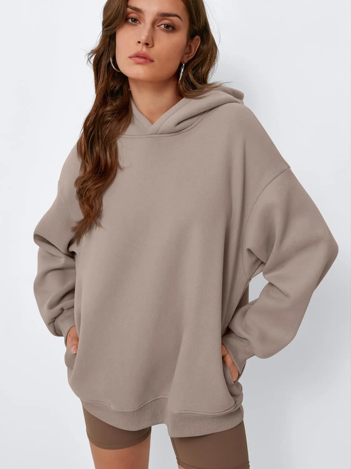EFAN Womens Oversized Hoodies Sweatshirts Fleece Hooded Pullover Tops Sweaters Casual Comfy Fall Fashion Outfits Clothes 2025