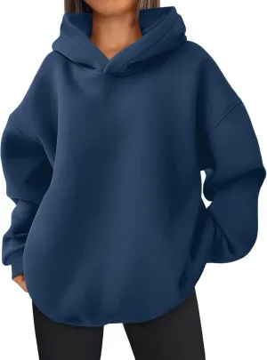 EFAN Womens Oversized Hoodies Sweatshirts Fleece Hooded Pullover Tops Sweaters Casual Comfy Fall Fashion Outfits Clothes 2025
