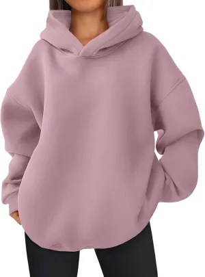 EFAN Womens Oversized Hoodies Sweatshirts Fleece Hooded Pullover Tops Sweaters Casual Comfy Fall Fashion Outfits Clothes 2025