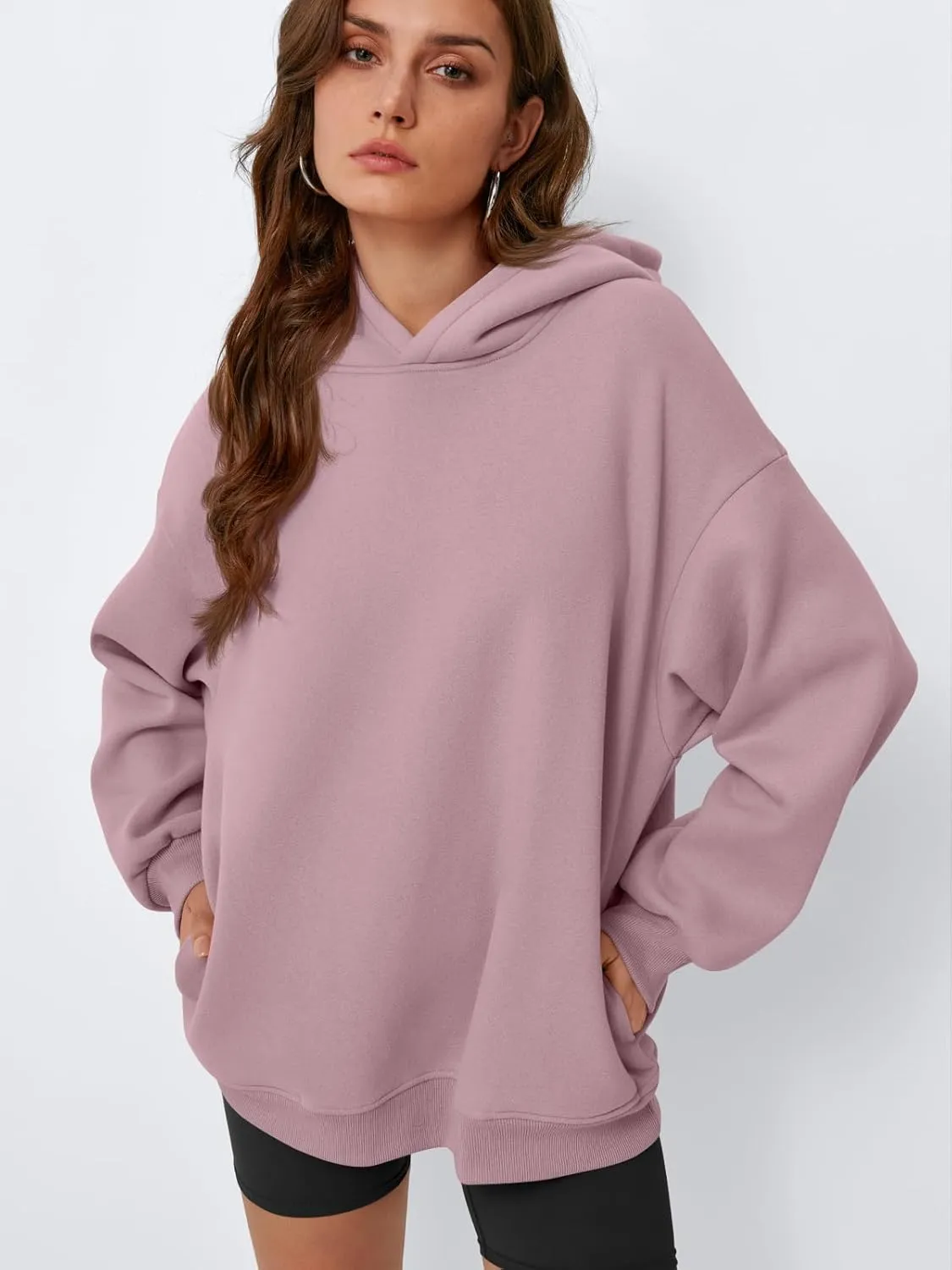 EFAN Womens Oversized Hoodies Sweatshirts Fleece Hooded Pullover Tops Sweaters Casual Comfy Fall Fashion Outfits Clothes 2025