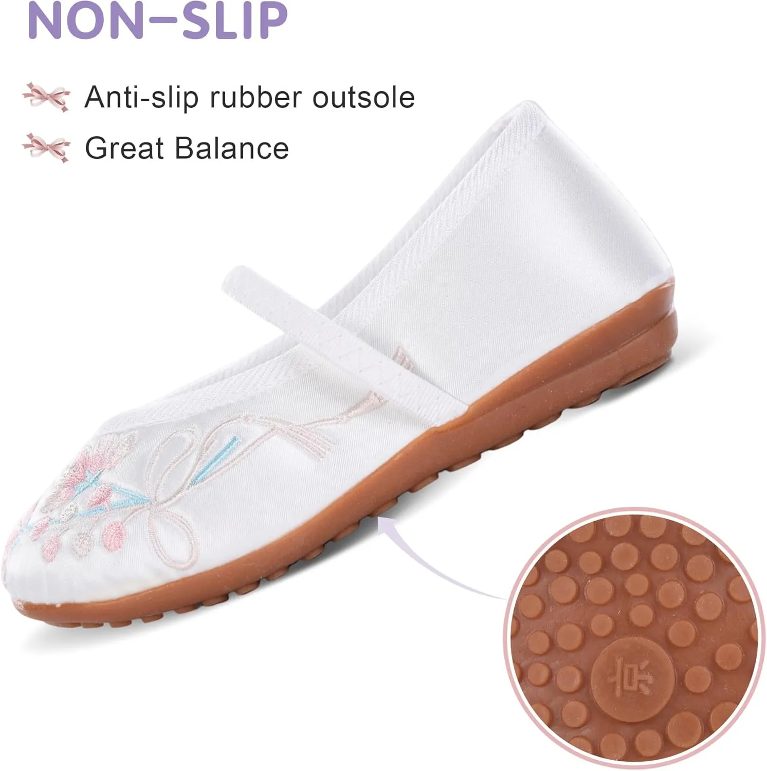 Encanto Mirabel Shoes for Girls Costume Dress up Mary Jane Ballet Cosplay Flat Shoes