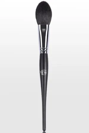 ENERGY Blush Brush for Cheeks Professional Makeup Brush for Blush, Contouring, Highlighting Fluffy flat Powder Brush Goat Hair Brass Ferrule Wood Handle Face Brush M301