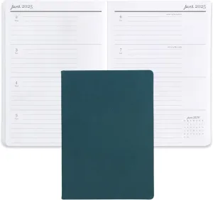 Erin Condren 2025 Softbound Life Planner (Jan - Dec 2025), A5 12-Month Weekly & Monthly Planner Journal, Horizontal Layout, Soft Cover, Layflat Binding, Peacock Cover & Bold Blooms Interior