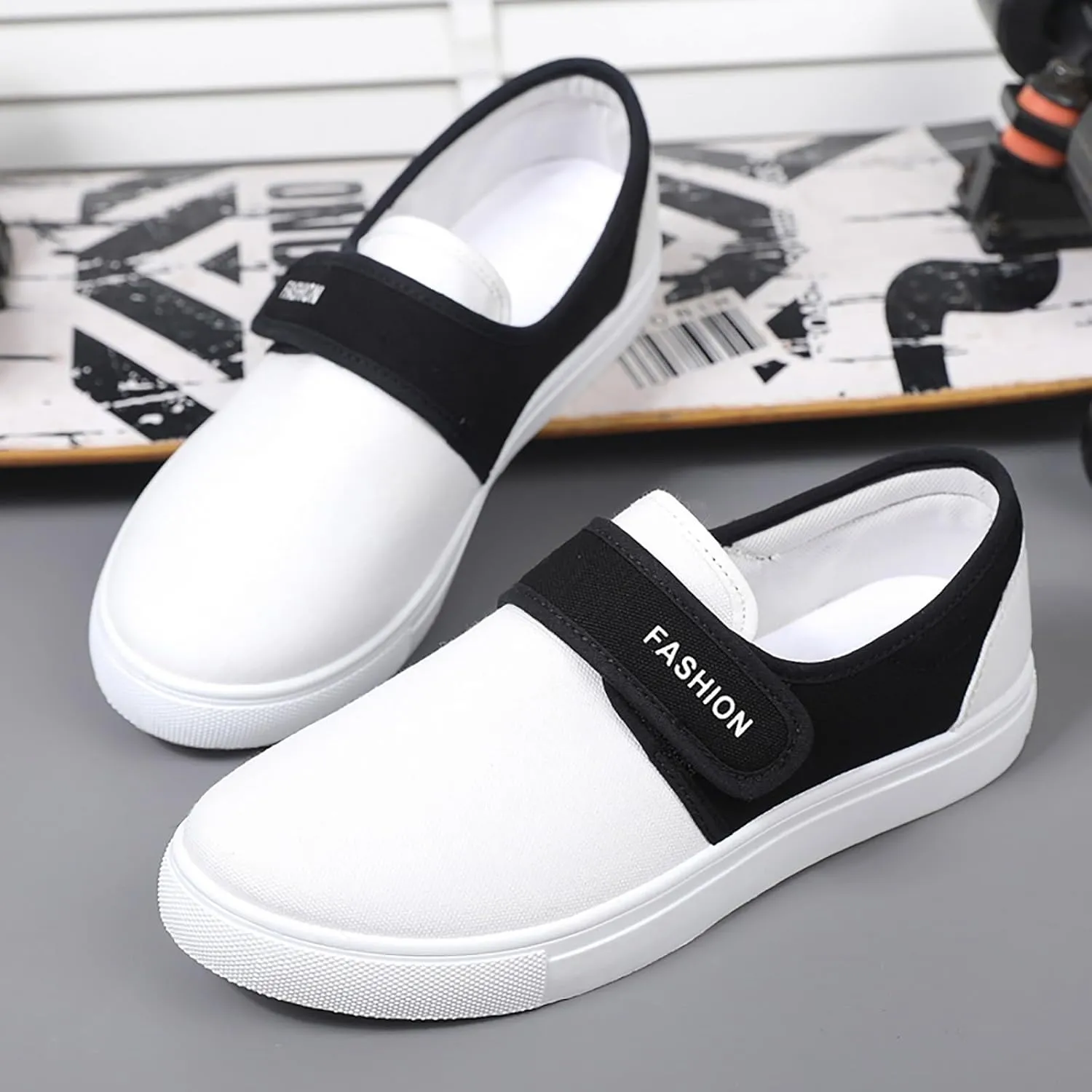 Fashion Lightweight Sneakers for Men Breathable Casual Comfortable Walking Sneaker Soft Flat Soled Elderly Shoes