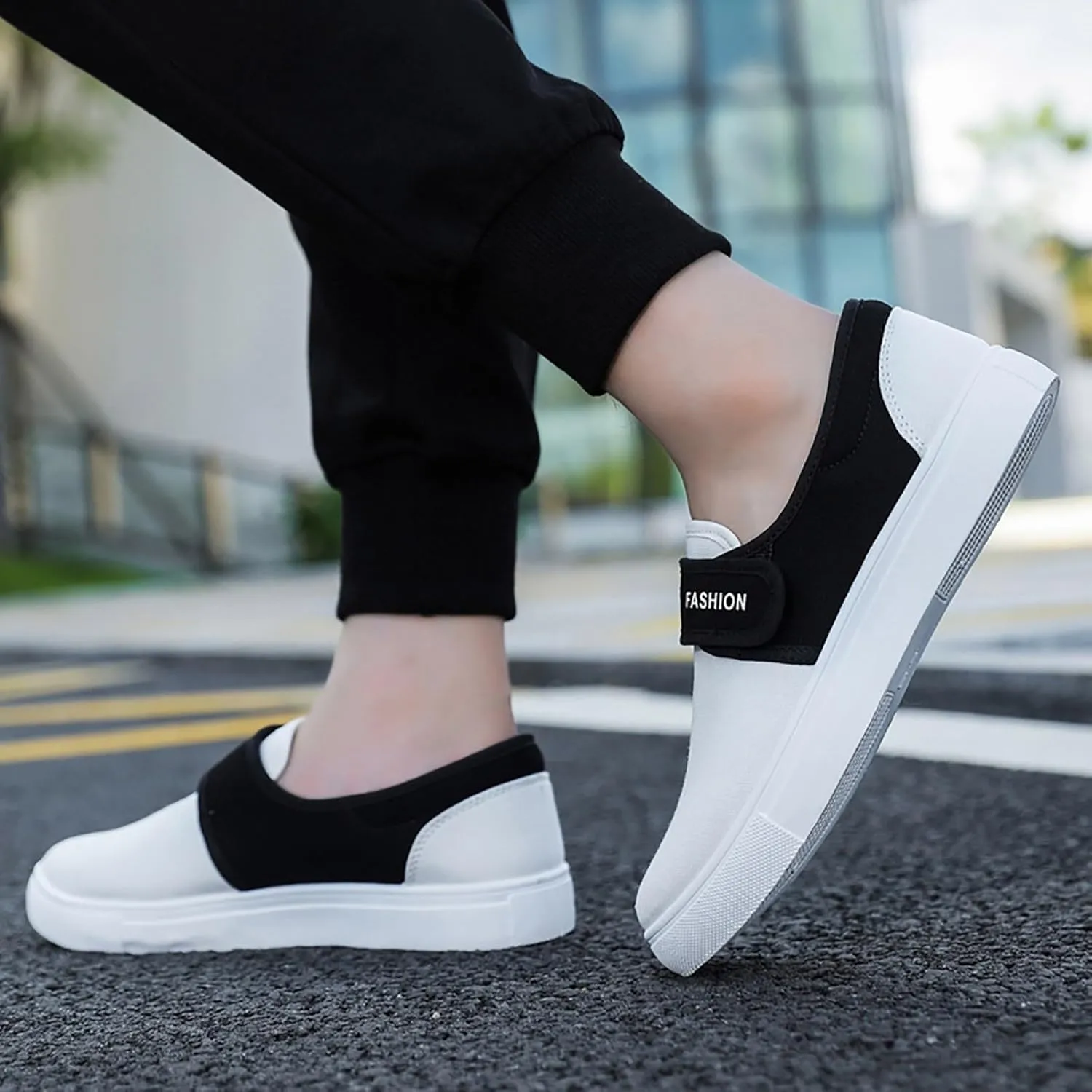 Fashion Lightweight Sneakers for Men Breathable Casual Comfortable Walking Sneaker Soft Flat Soled Elderly Shoes