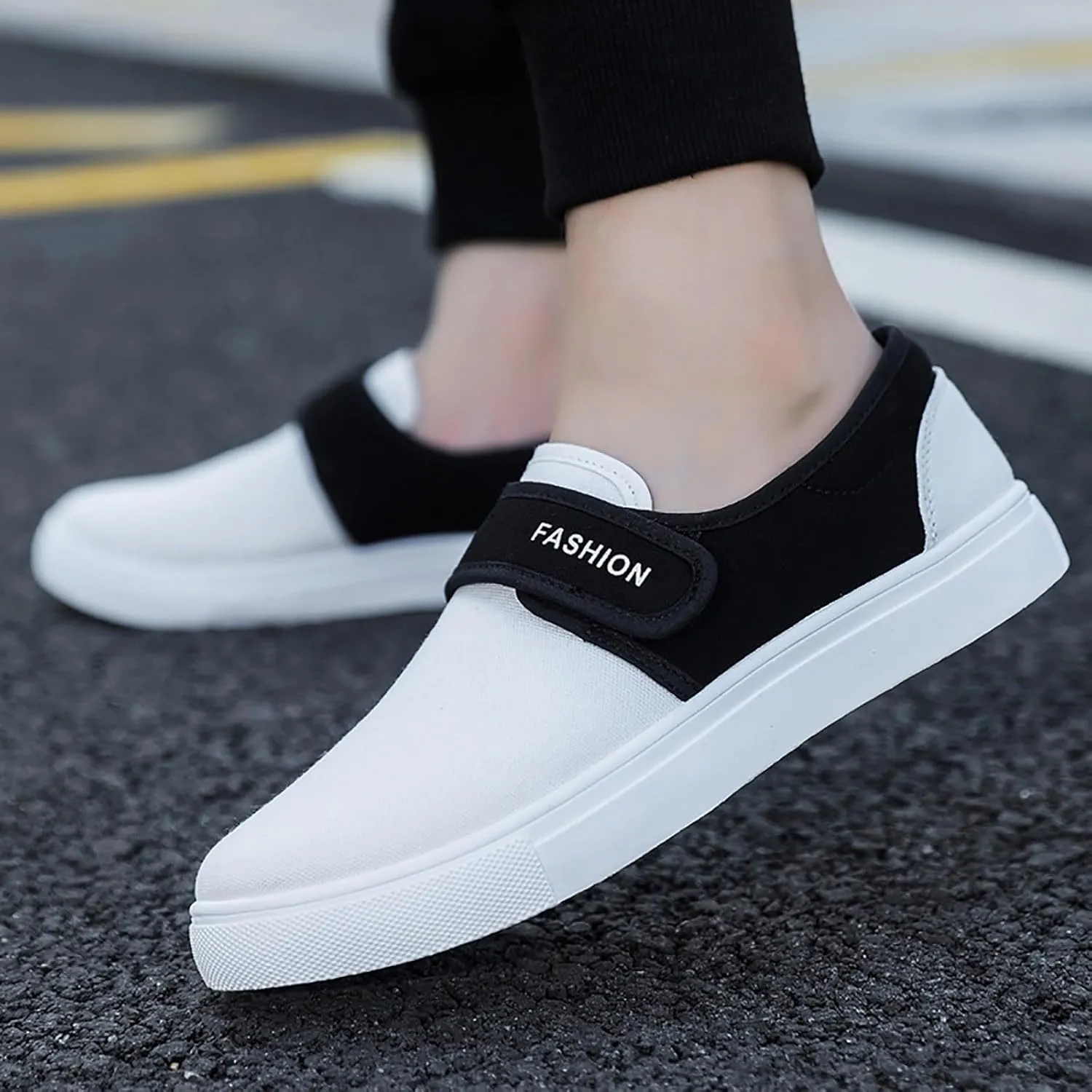 Fashion Lightweight Sneakers for Men Breathable Casual Comfortable Walking Sneaker Soft Flat Soled Elderly Shoes