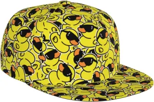 Fashion Snapback Hat for Men Women,Hip Hop Style Funny Flat Bill Hats Adjustable Baseball Cap Trucker Hat