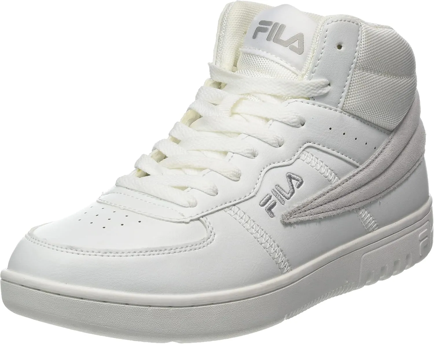 FILA Flat Sneaker for Women, White, 24.0 cm