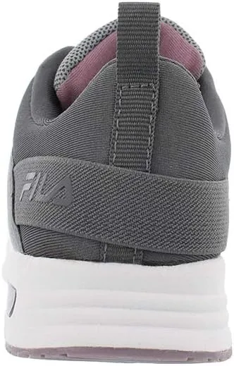 Fila Womens Memory Frame V6 Sneaker - Grey Purple/Black White