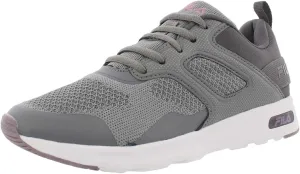 Fila Womens Memory Frame V6 Sneaker - Grey Purple/Black White