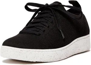 FitFlop Women's Rally E01 Multi-Knit Trainers, black, 8.5