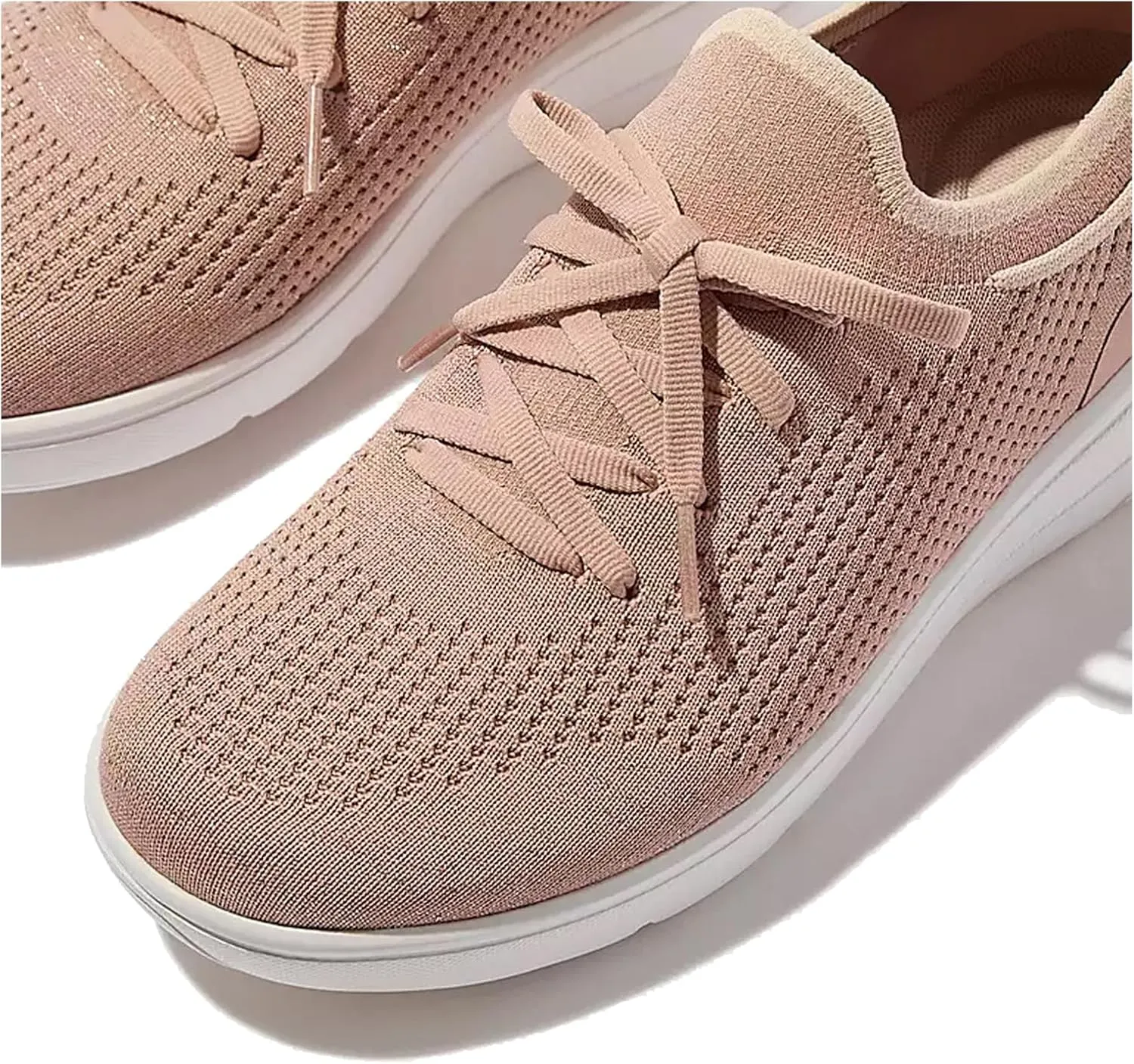 FitFlop Women's Super-q Knit Slip-on Laced Sneakers