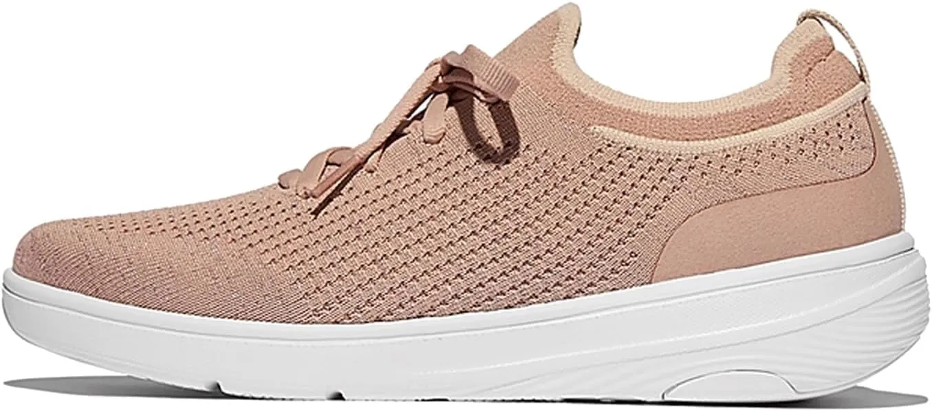 FitFlop Women's Super-q Knit Slip-on Laced Sneakers