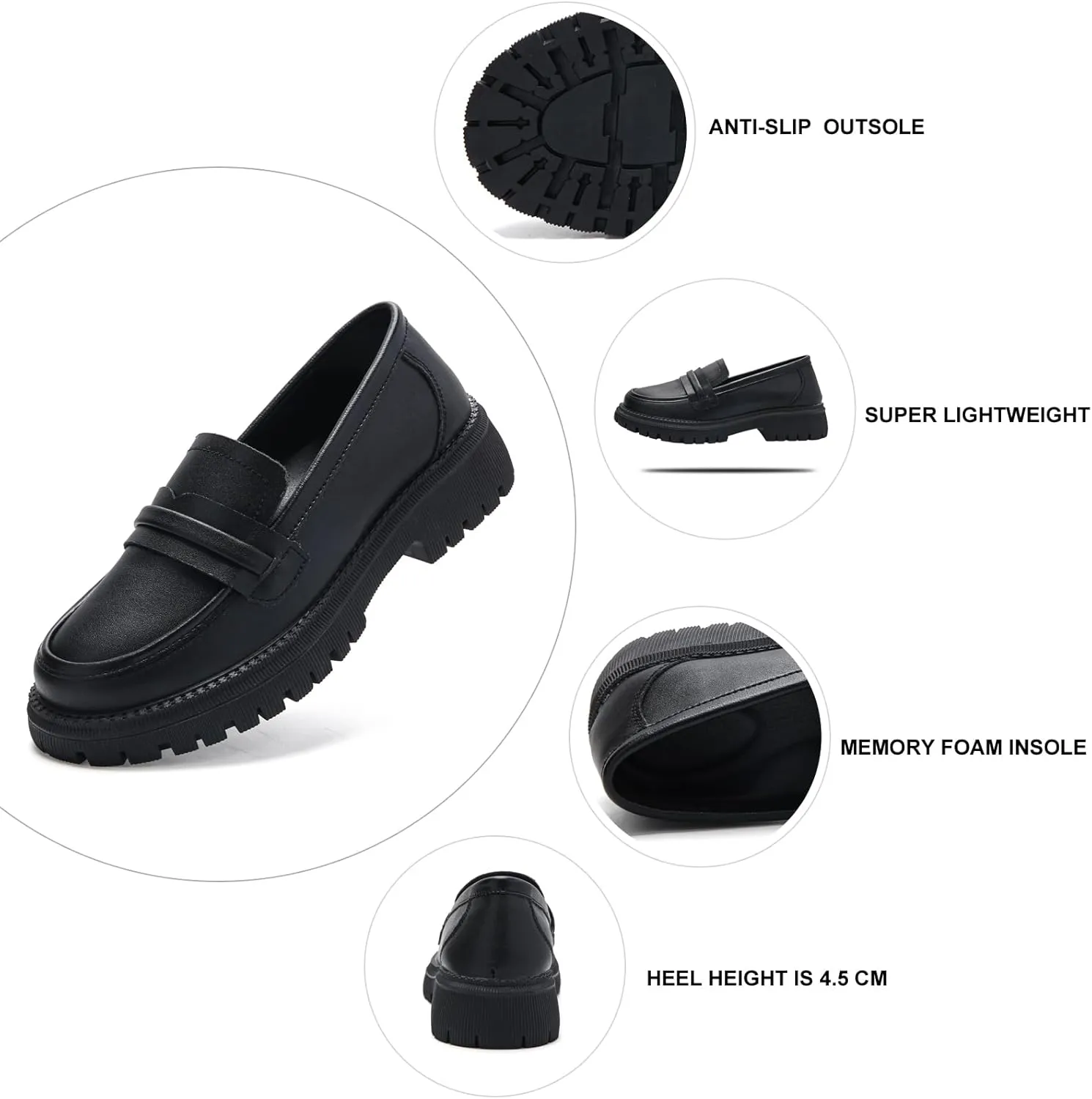 Flat Bottomed Loafers for Women