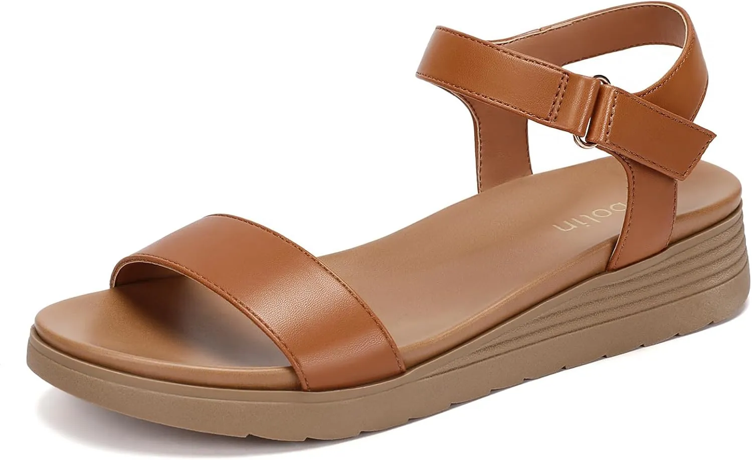 Flat Sandals for Women Comfortable Walking Summer Sandals with Arch Support