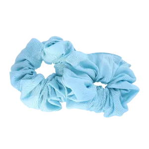 Flower Scrunchie 2pk - Airy Blue