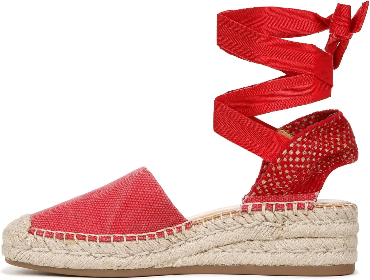 Franco Sarto Women's Britney Ankle Strap Wedge Espadrilles Sandal