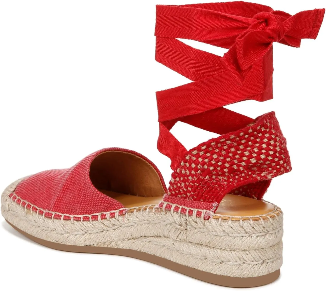 Franco Sarto Women's Britney Ankle Strap Wedge Espadrilles Sandal