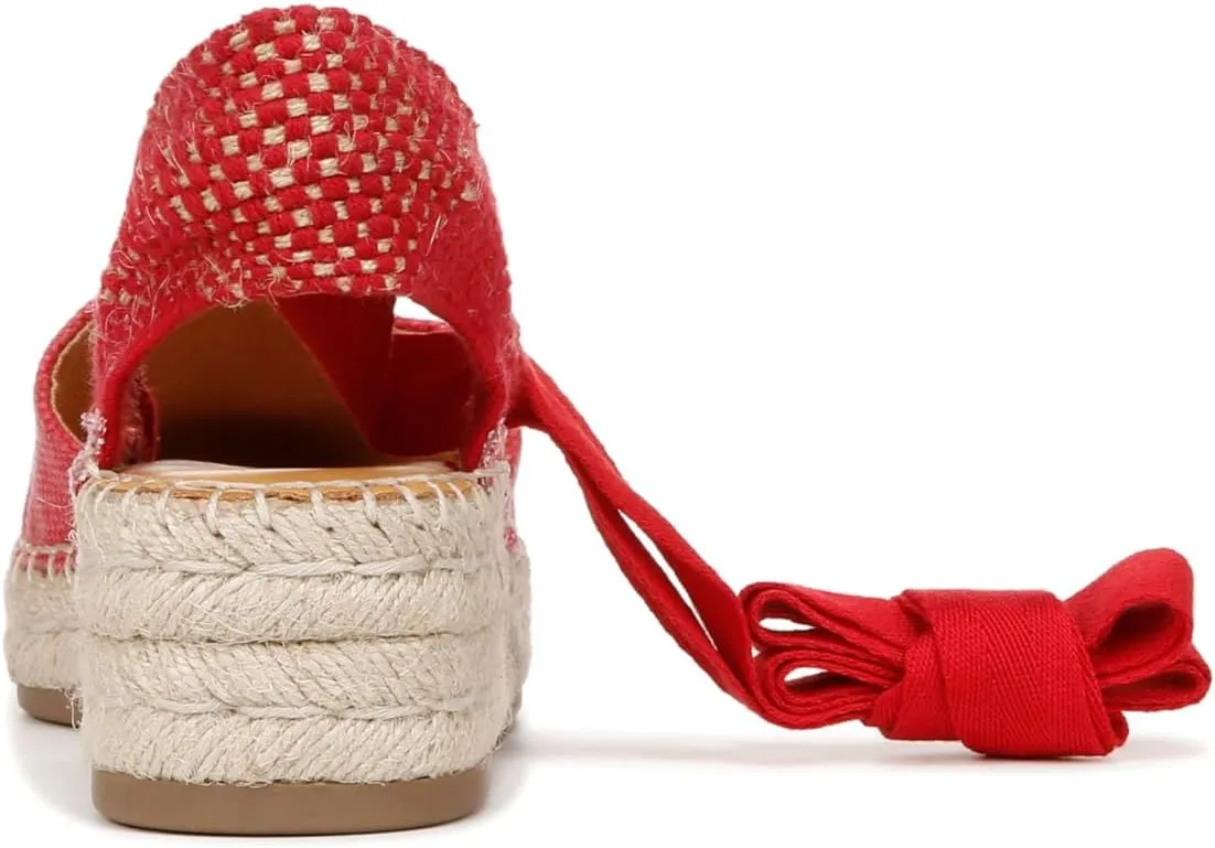 Franco Sarto Women's Britney Ankle Strap Wedge Espadrilles Sandal