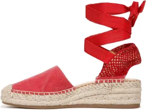 Franco Sarto Women's Britney Ankle Strap Wedge Espadrilles Sandal