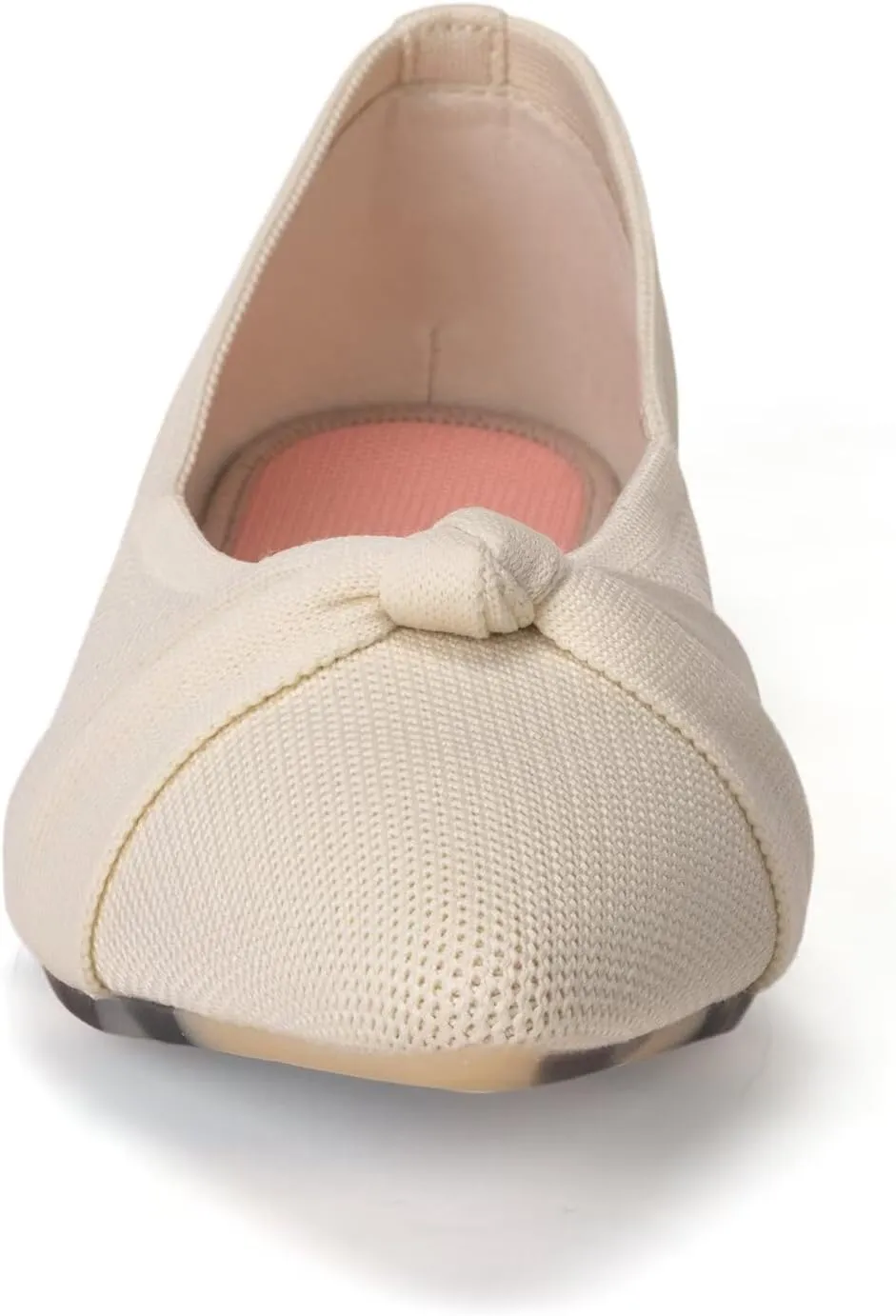 Frank Mully Womens Flat Shoes Classic Pointed Toe Flats Knitted Dress Shoes Soft Flats for Woman Comfortable Dressy