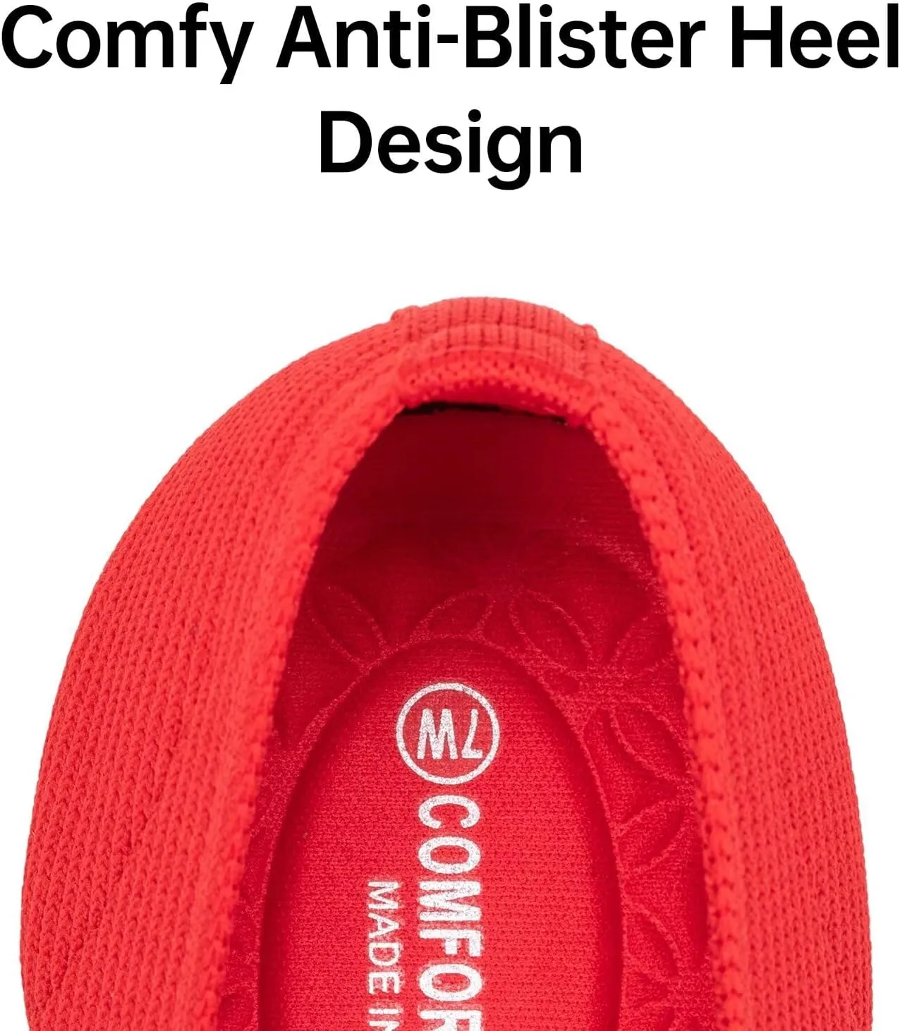 Frank Mully Womens Wide Flat Shoes Square Toe Shoes Knitted Work Flats Comfortable Women Shoes Comfortable Women Shoes