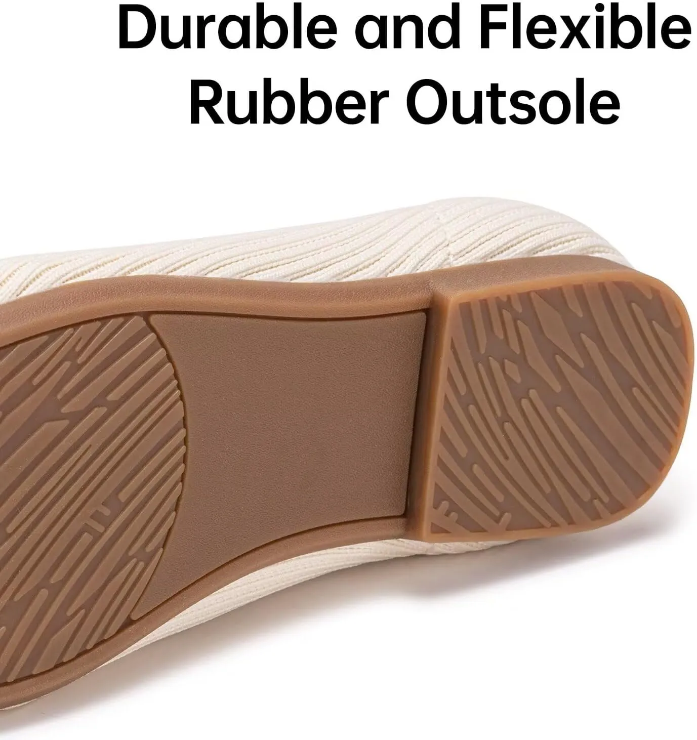 Frank Mully Womens Wide Flat Shoes Square Toe Shoes Knitted Work Flats Comfortable Women Shoes Comfortable Women Shoes
