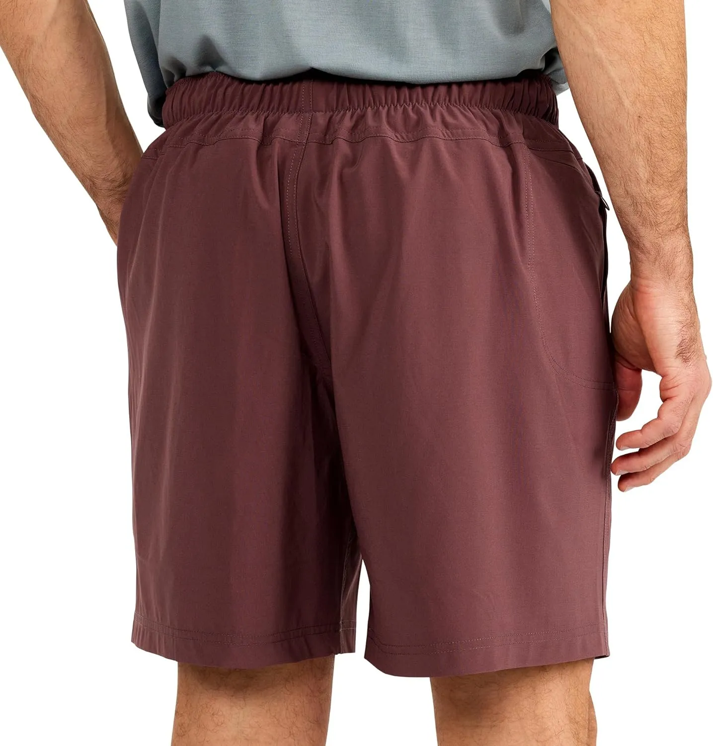 Free Fly Men's Lined Breeze Short 7" Inseam - Quick-Dry Moisture-Wicking Shorts with Boxer Brief Liner Sun Protection UPF 50 