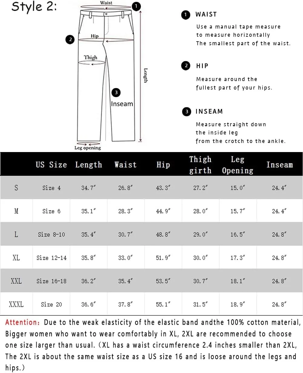 FTCayanz Women's Elastic Waist Cropped Jeans Baggy Drawstring Stretch Denim Pants with Pockets