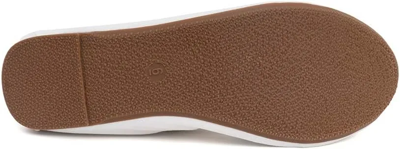 FUNKYMONKEY Women's Ballet Flats Soft Round Toe Comfortable Shoes