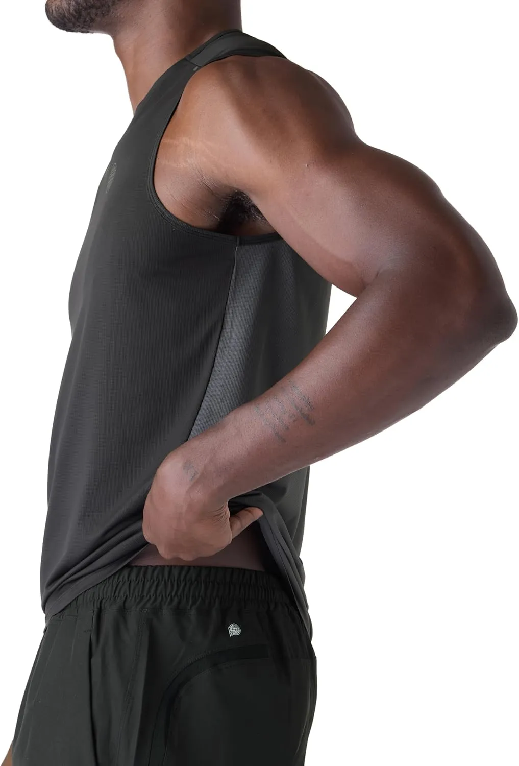 Future Planet Men's Horizon Quick-Dry Performance Sport Athletic Active Outdoor Muscle Tee Tank Top