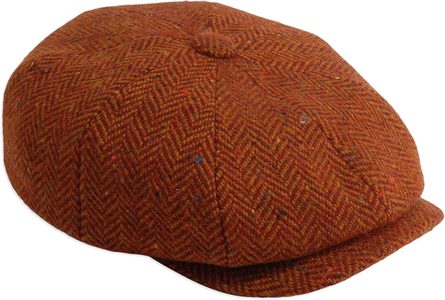 Gamble & Gunn Ardura Unisex Flat Cap. 100% Irish Wool Hat for Men and Women