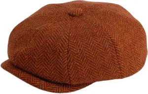 Gamble & Gunn Ardura Unisex Flat Cap. 100% Irish Wool Hat for Men and Women