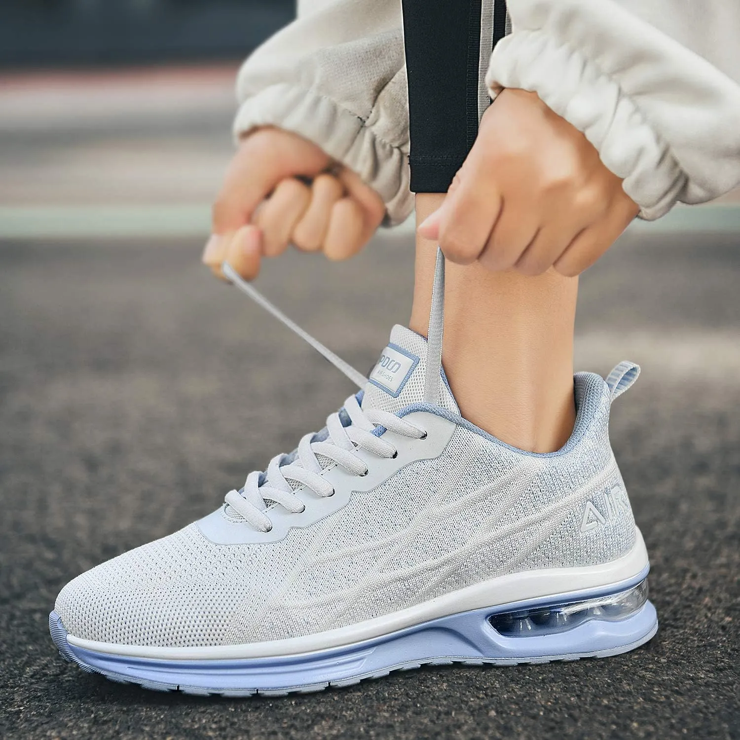 GANNOU Women's Air Athletic Running Shoes Fashion Sport Gym Jogging Tennis Fitness Sneaker US5.5-11