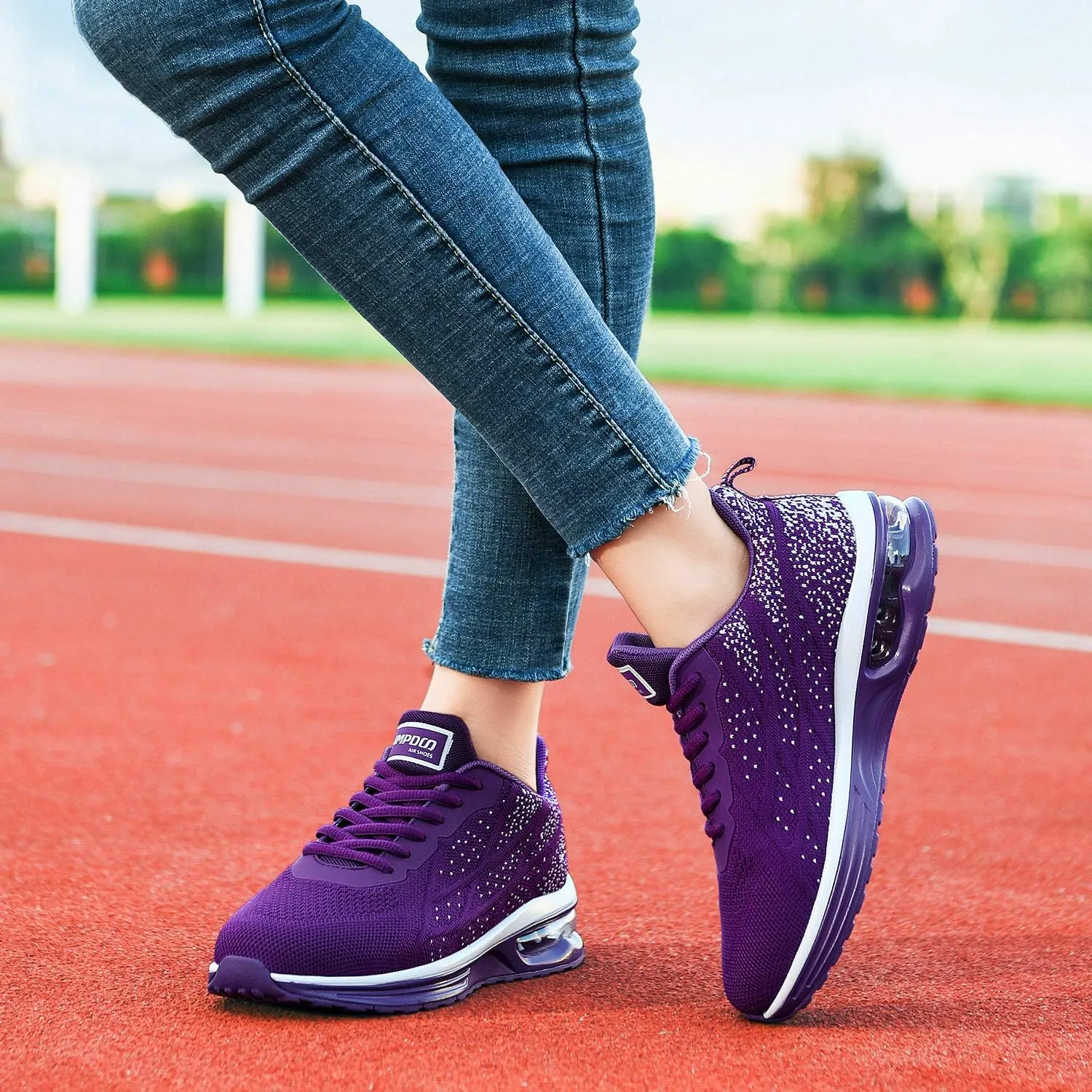 GANNOU Women's Athletic Running Shoes Fashion Sport Gym Jogging Tennis Fitness Sneaker US5.5-11