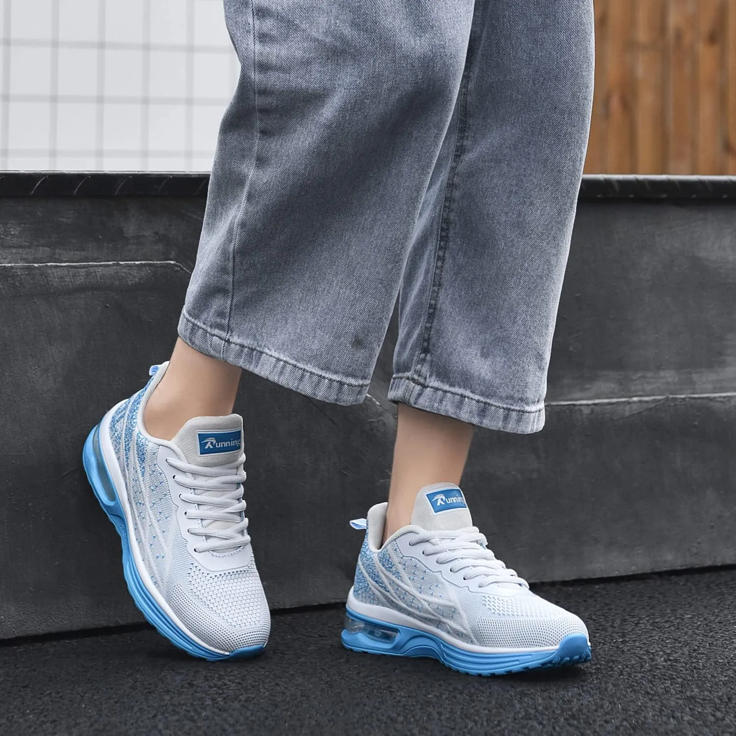 GANNOU Women's Athletic Running Shoes Fashion Sport Gym Jogging Tennis Fitness Sneaker US5.5-11