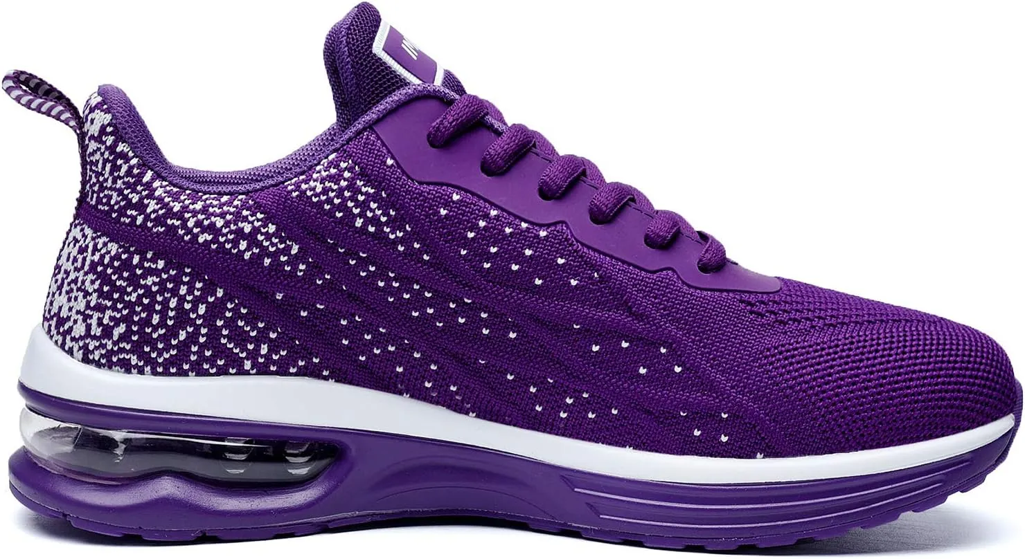 GANNOU Women's Athletic Running Shoes Fashion Sport Gym Jogging Tennis Fitness Sneaker US5.5-11
