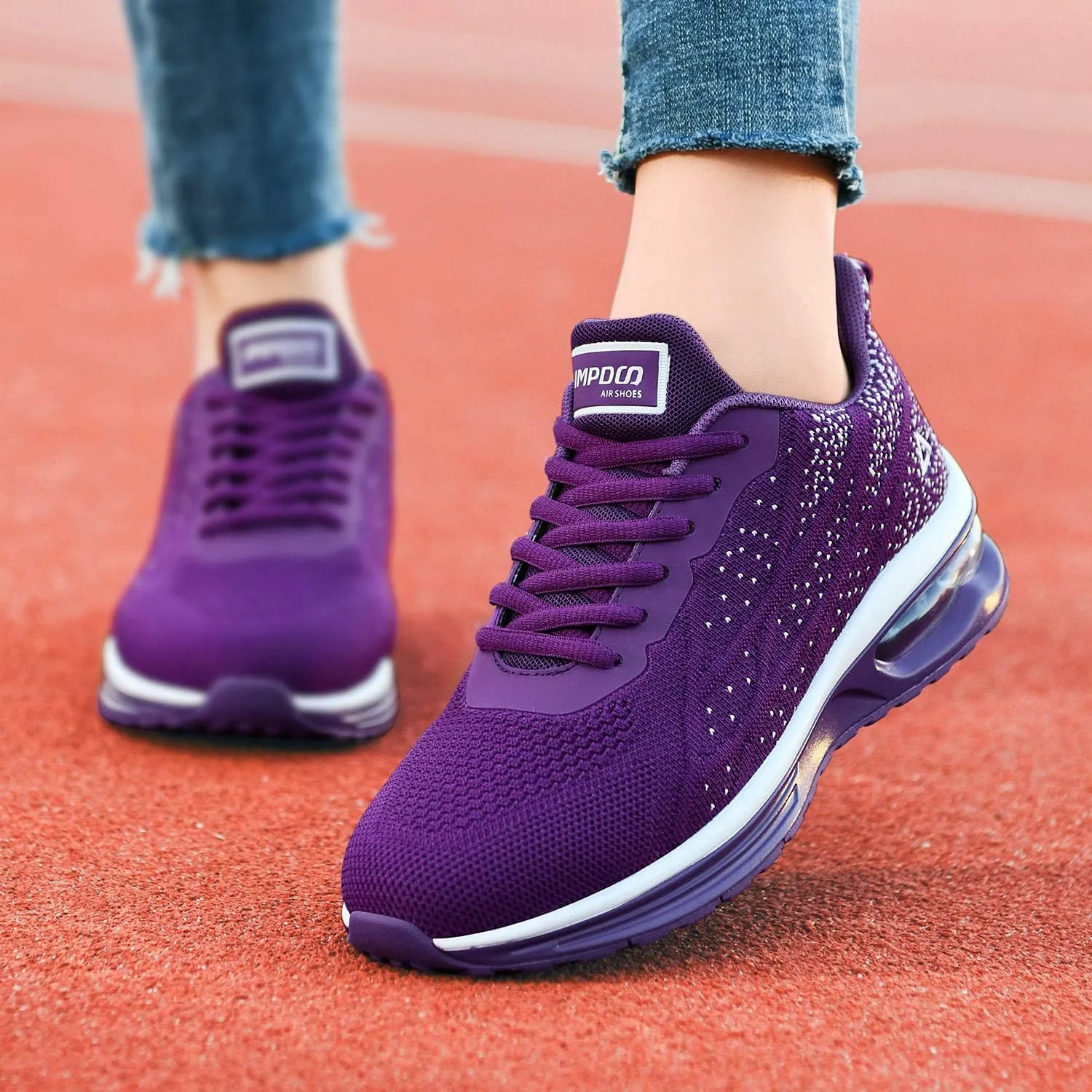 GANNOU Women's Athletic Running Shoes Fashion Sport Gym Jogging Tennis Fitness Sneaker US5.5-11